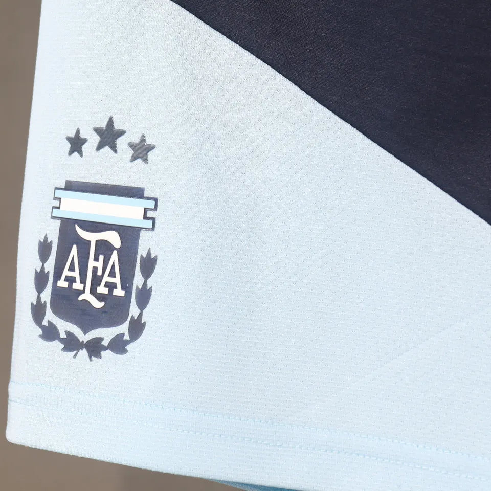 Pantalón Corto Argentina Mundial 2026 - 1ª Equipación Entrenamiento (Con bolsillos)