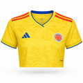 Crop Top Mujer Colombia Mundial 2026 - 1ª Equipación