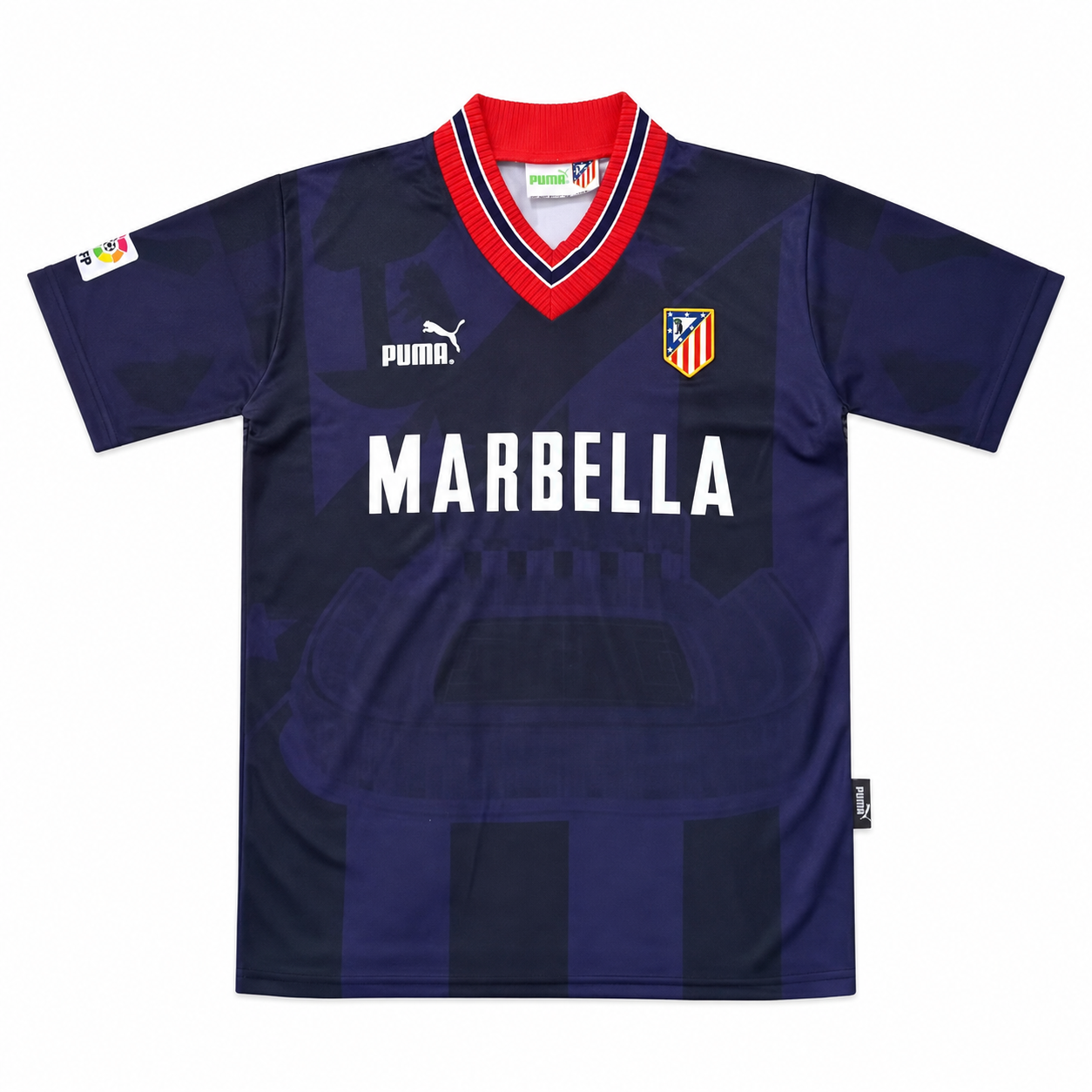 Camiseta Retro Atlético de Madrid 1995/96 - 2ª Equipación