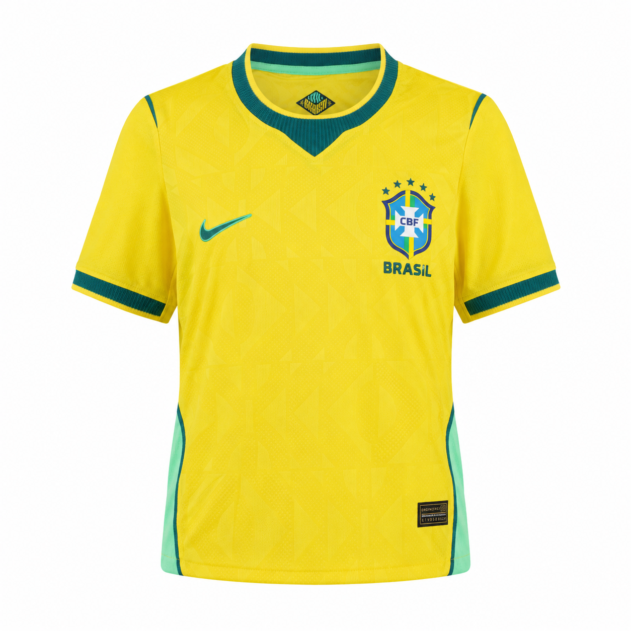 Crop Top Brasil Mundial 2026 - 1ª Equipación