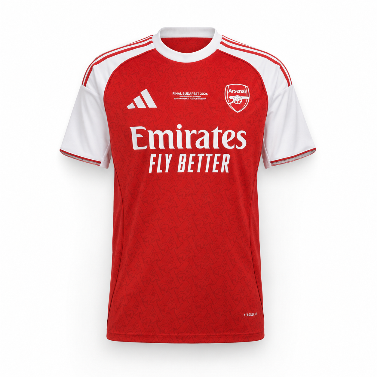 Camiseta Arsenal - Edición Final Champions League 2026