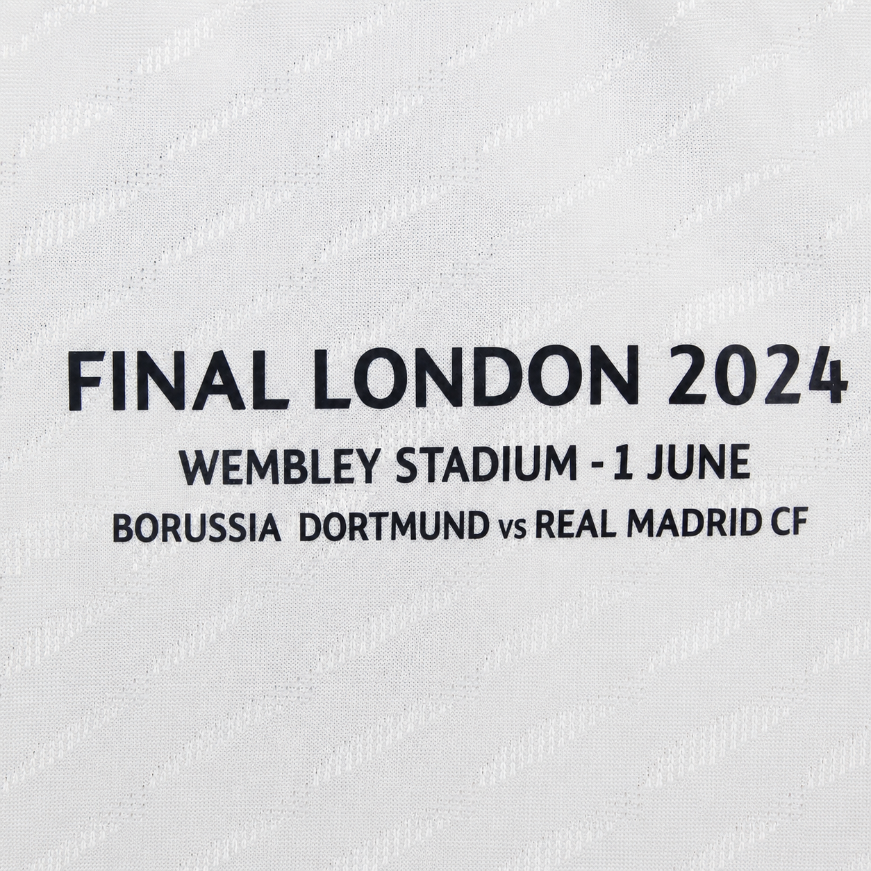 Camiseta Real Madrid - Edición Final Champions League 2024