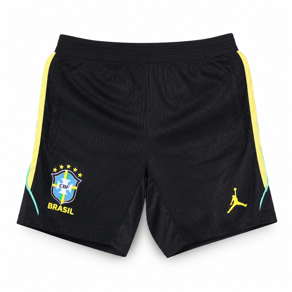 Pantalón Corto Brasil Mundial 2026 - 2ª Equipación Entrenamiento (Con bolsillos)