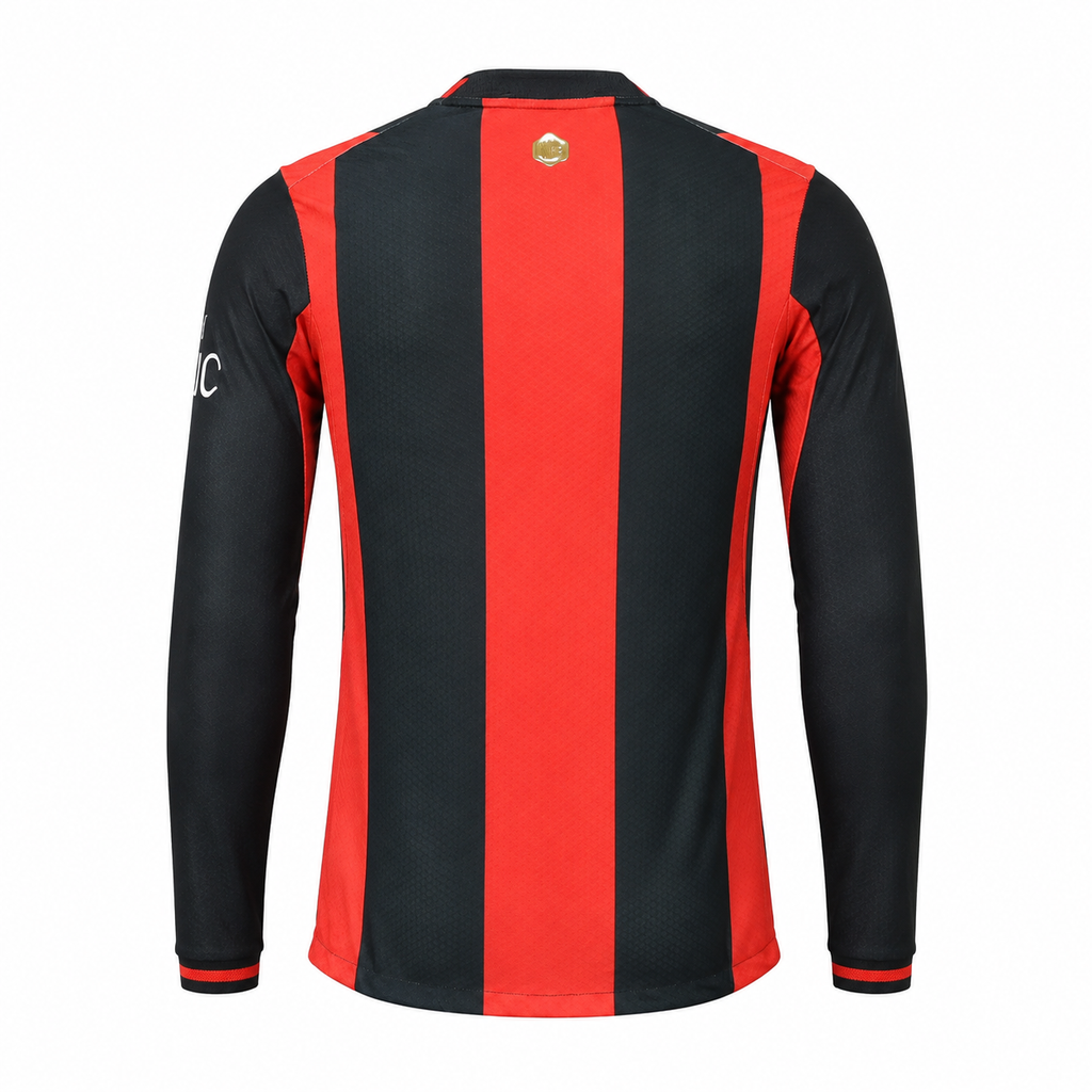 Camiseta Ac Milán 2026/27 - 1ª Equipación Manga Larga
