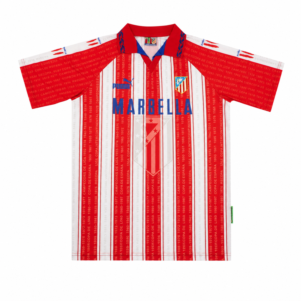 Camiseta Retro Atlético de Madrid 1995/96 - 1ª Equipación