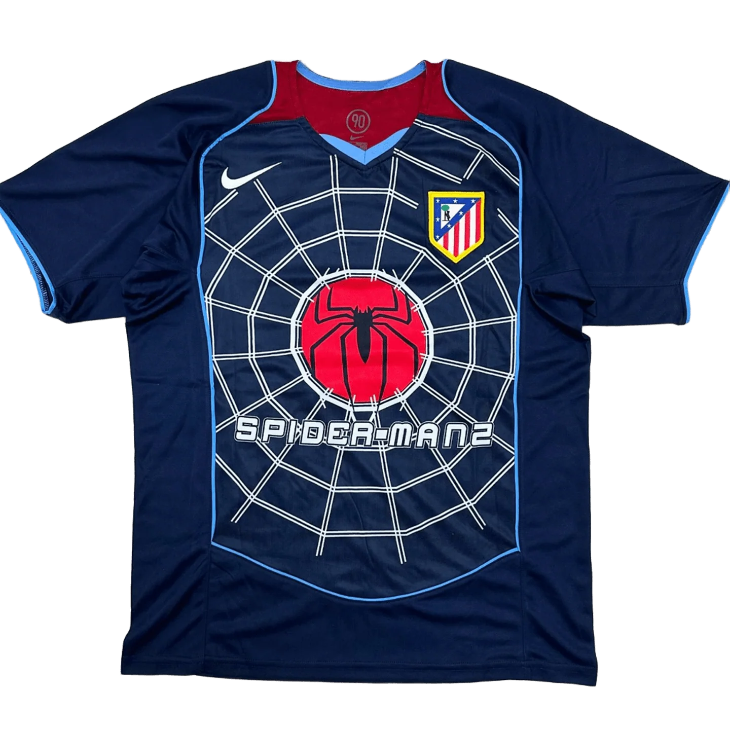 Camiseta Retro Atlético de Madrid 2004/05 - 2ª Equipación Spider-Man