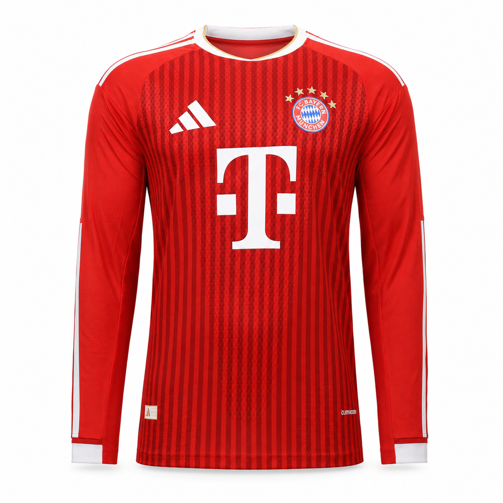 Camiseta Bayern Múnich 2026/27 - 1ª Equipación Manga Larga