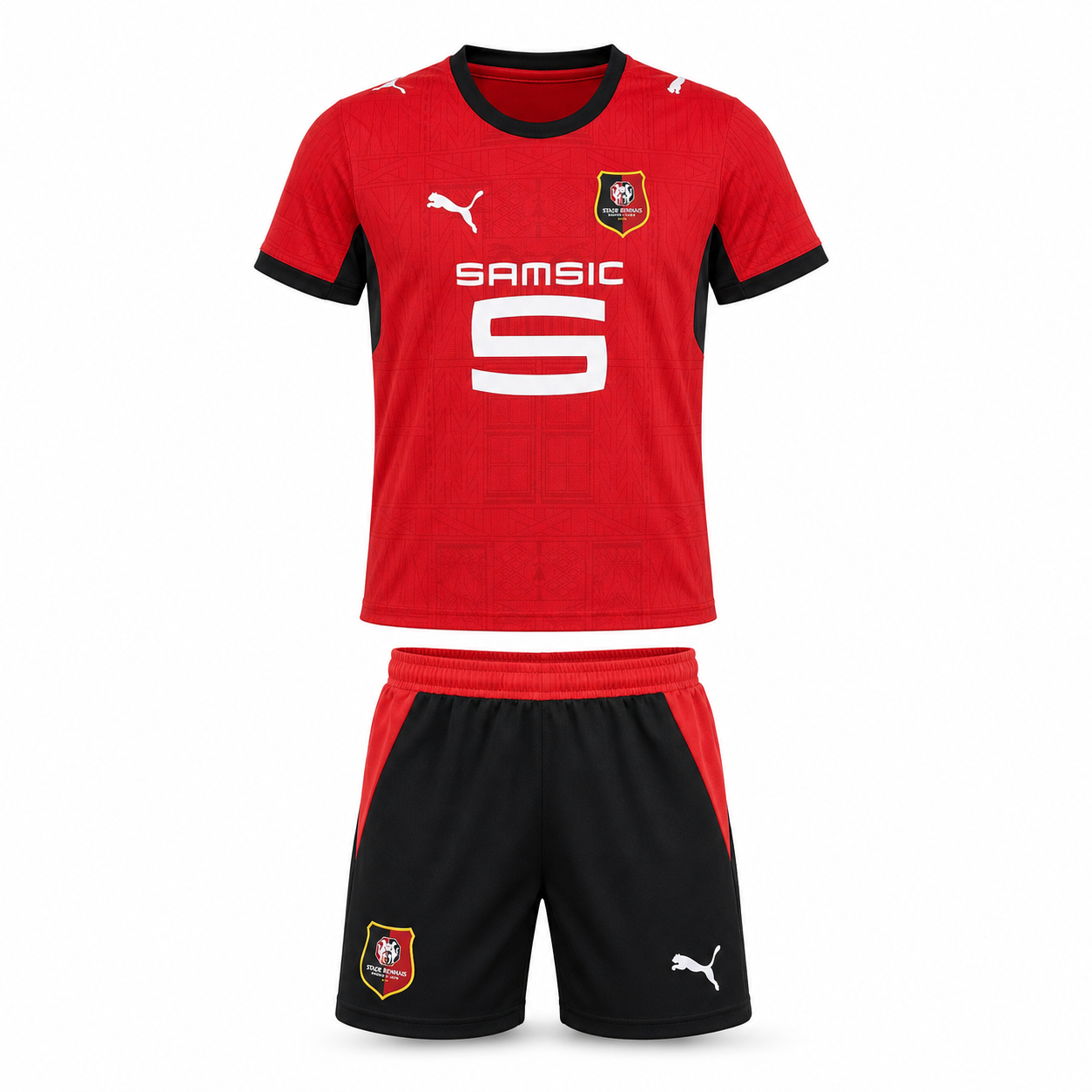 Conjunto Infantil Rennes 2026/27 - 1ª Equipación