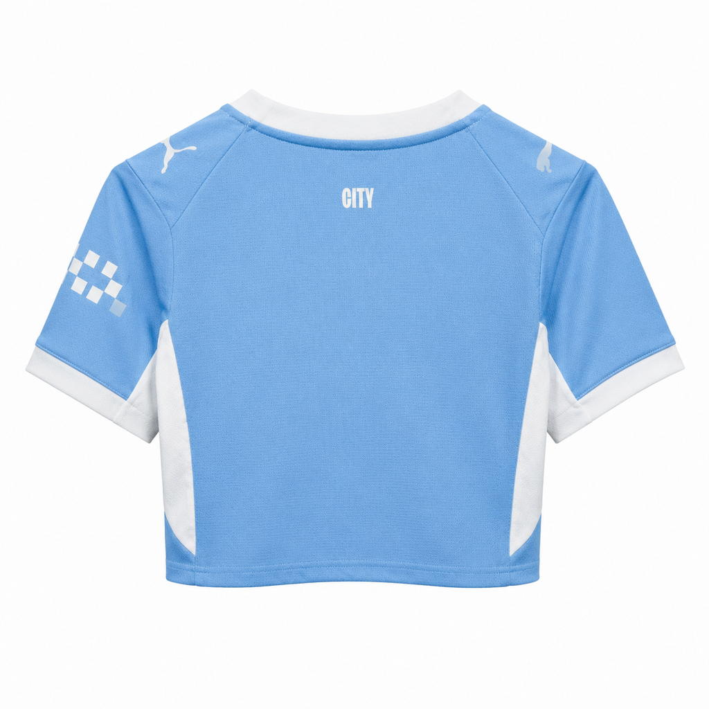 Crop Top Mujer Manchester City 2026/27 - 1ª Equipación