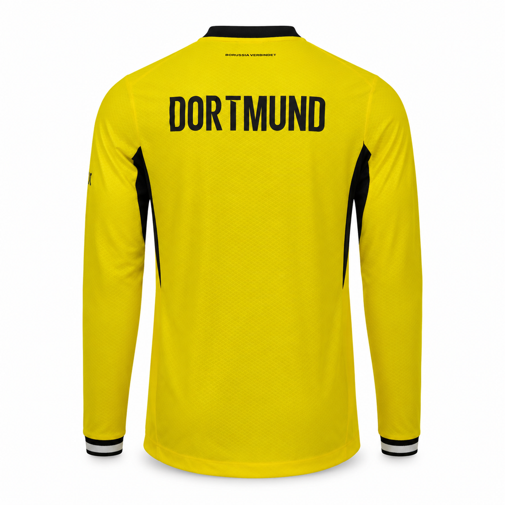 Camiseta Borussia Dortmund 2026/27 - 1ª Equipación Manga Larga