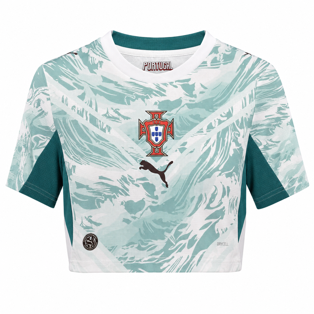 Crop Top Mujer Portugal Mundial 2026