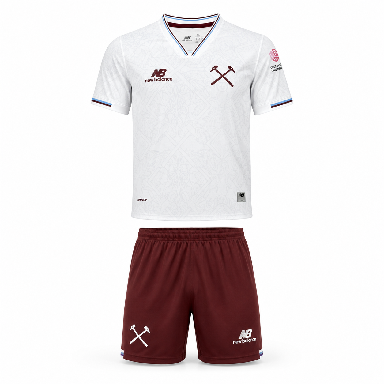 Conjunto Infantil West Ham 2026/27 - 2ª Equipación