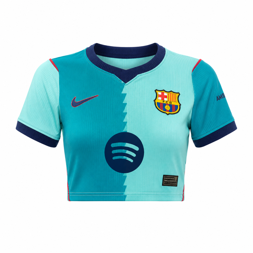 Crop Top Fc Barcelona 2026/27 - 3ª Equipación