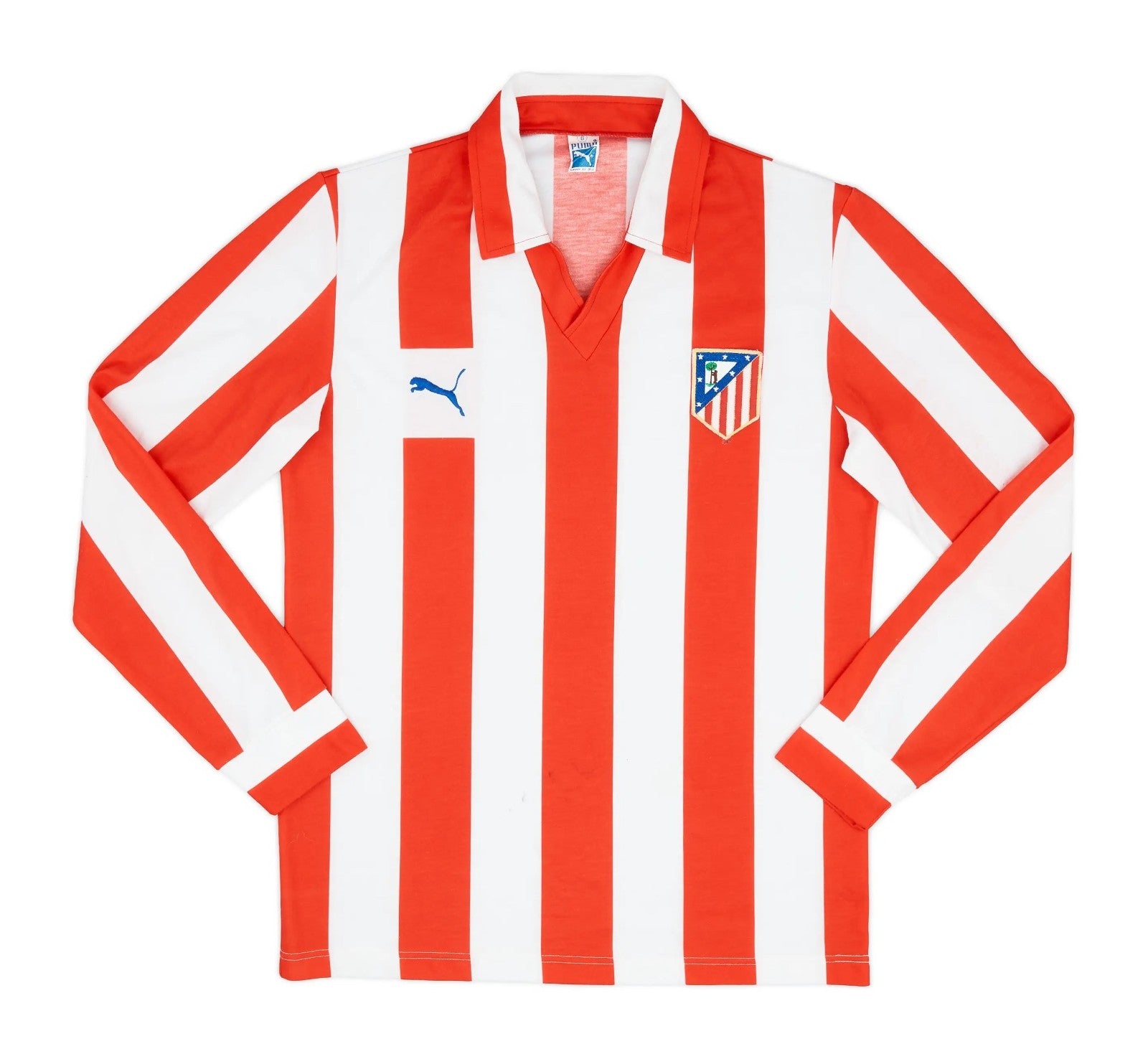 Camiseta Retro Atlético de Madrid 1983/87 - 1ª Equipación Manga Larga