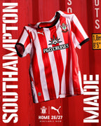 Camiseta Southampton 2026/27 - 1ª Equipación