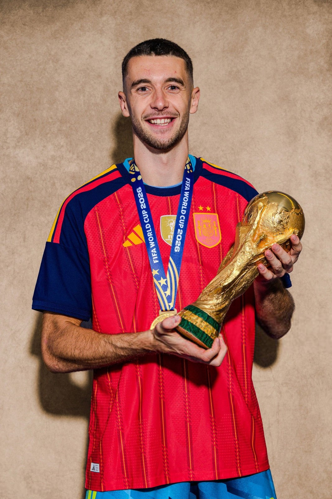 Camiseta España Mundial 2026 - 1ª Equipación (2 Estrellas)